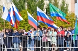 Излучинцы отмечают День Государственного флага России
