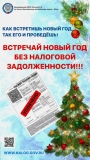 ВСТРЕЧАЙ НОВЫЙ ГОД БЕЗ НАЛОГОВОЙ ЗАДОЛЖЕННОСТИ!