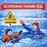 Осторожно! Тонкий лед!!! Осторожно! Тонкий лед!!!