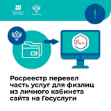 Услуги Росреестра теперь на портале Госуслуги